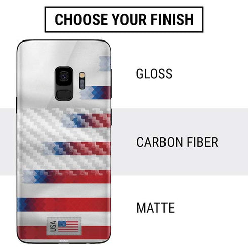 USA Soccer Flag Galaxy S9 Skin